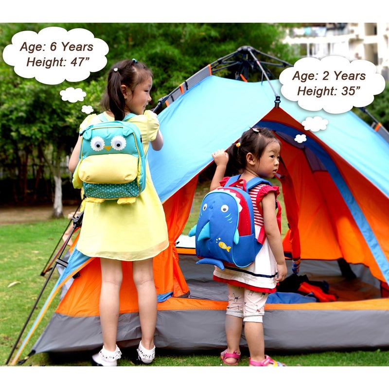 yodo Kids Insulated Toddler Backpack with Leash Safety Harness Lunch Bag - Image 3